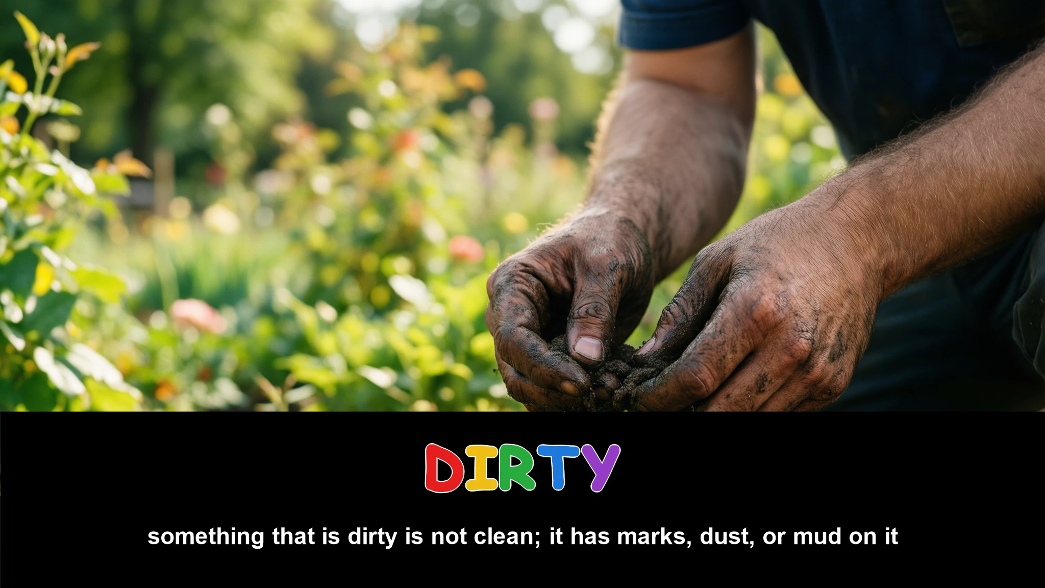 English Illustration for dirty